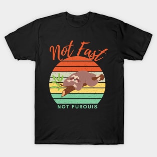 Not Fast Not Furious T-Shirt